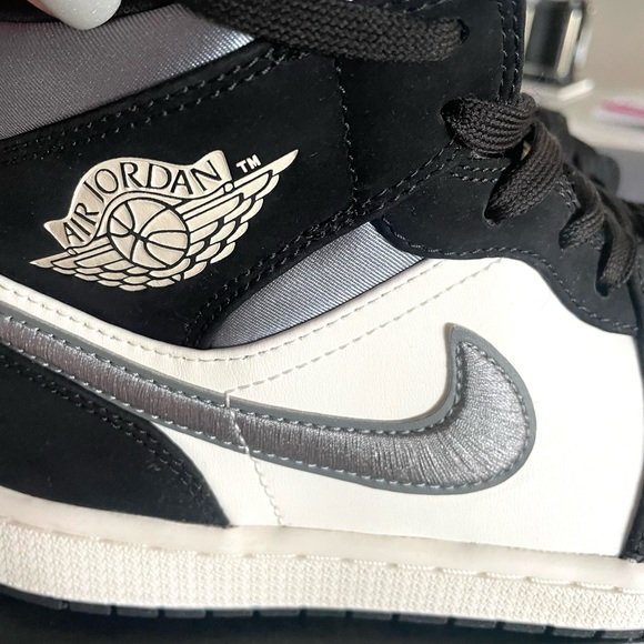 NEW w/ box. Nike Air Jordan Satin Gray - Picture 2 of 10